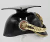 Saxon 18th Uhlan Reserve Officer DienstHelm with Case and Belongings Visuel 8